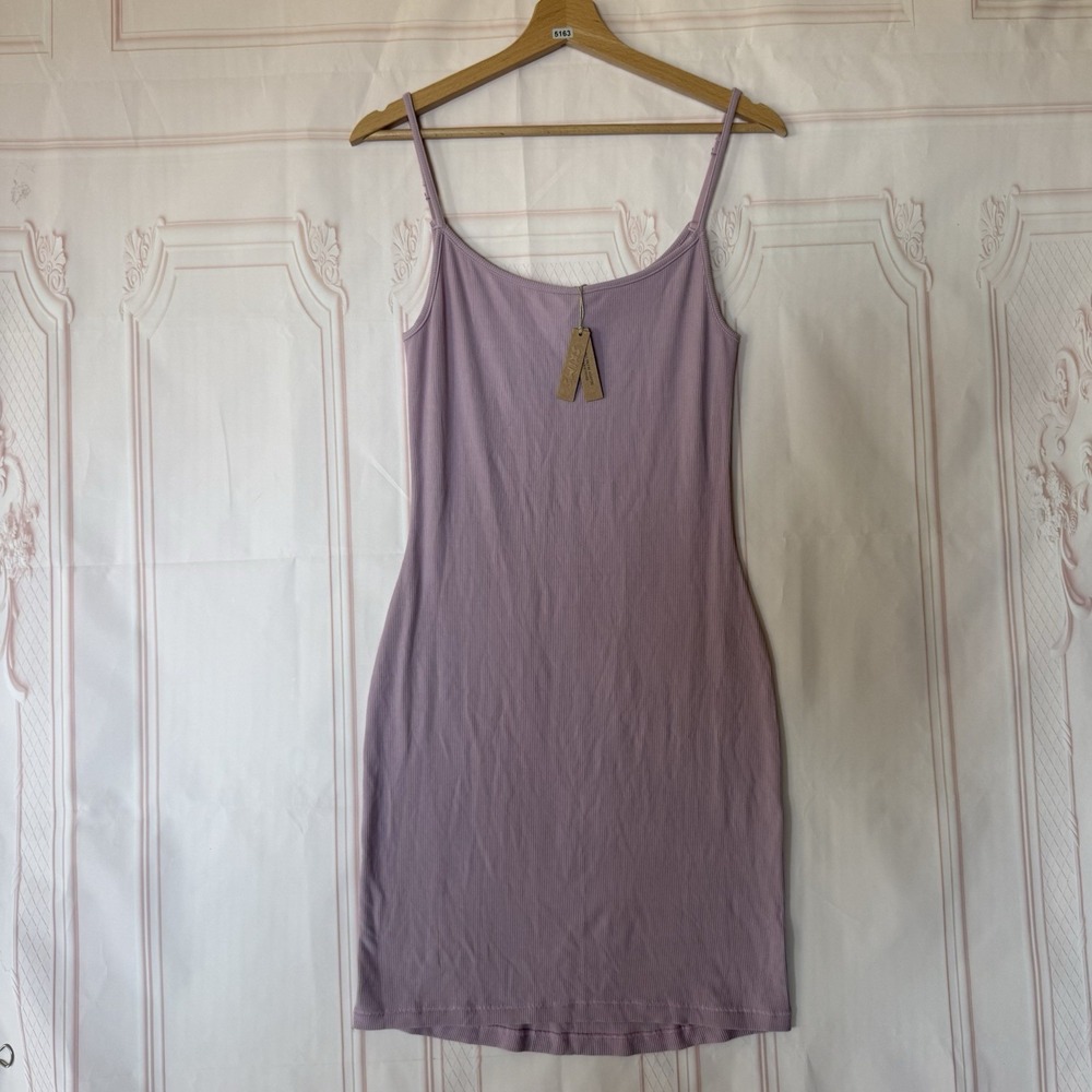 SKIMS Soft Lounge Slip Dress In Orchid Size L NWT Mini Bodycon Dress